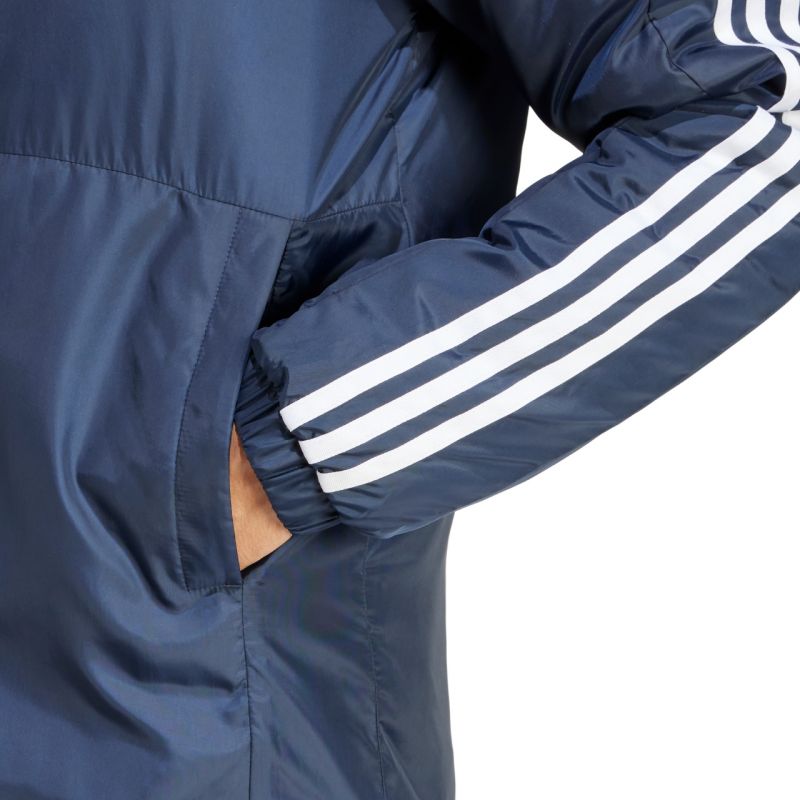 adidas Essentials 3-Stripes Insulated Hooded M IS1278 jacket Kabát