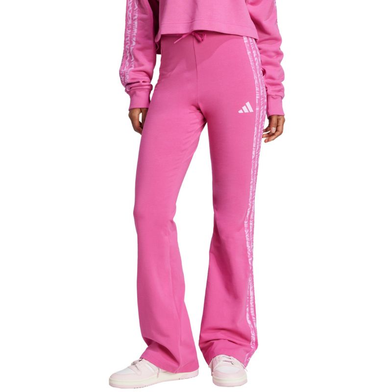 adidas Essentials 3-Stripes Print Cotton W Pants JG6238 Nadrág