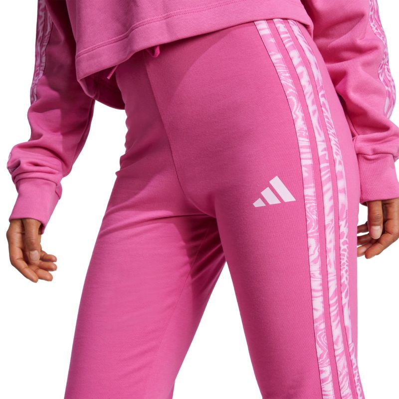 adidas Essentials 3-Stripes Print Cotton W Pants JG6238 Nadrág