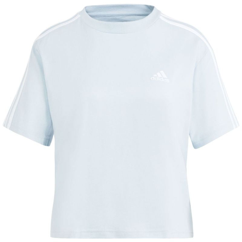 adidas Essentials 3-Stripes Single Jersey Crop Top W IS1568 Ruházat
