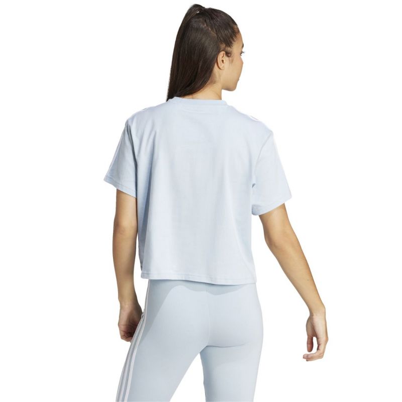 adidas Essentials 3-Stripes Single Jersey Crop Top W IS1568 Ruházat