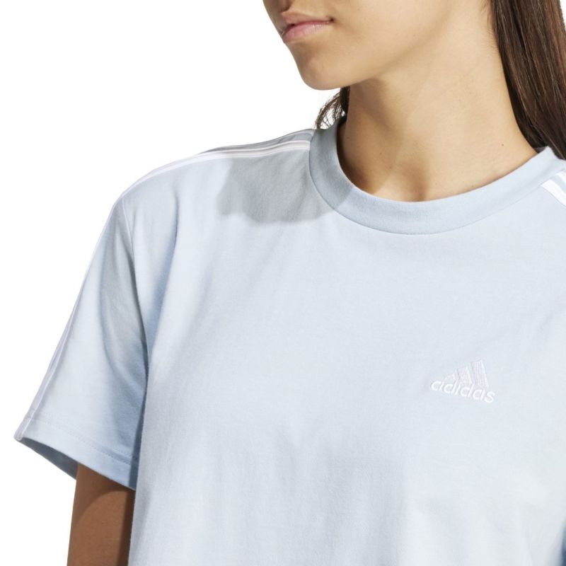 adidas Essentials 3-Stripes Single Jersey Crop Top W IS1568 Ruházat - Sportmania.hu