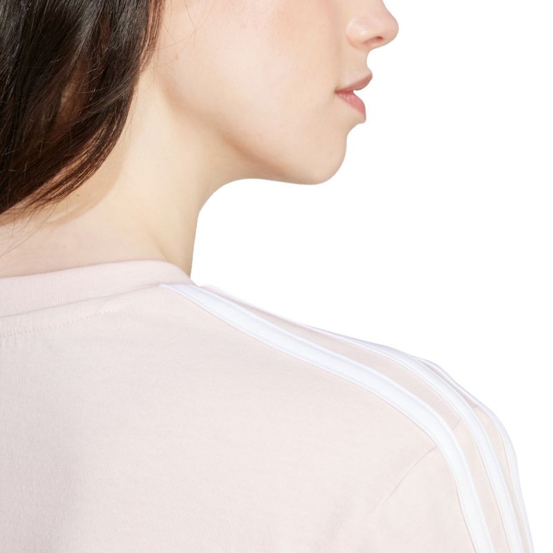 adidas Essentials 3-Stripes Single Jersey Crop Top W IY4227 Ruházat - Sportmania.hu