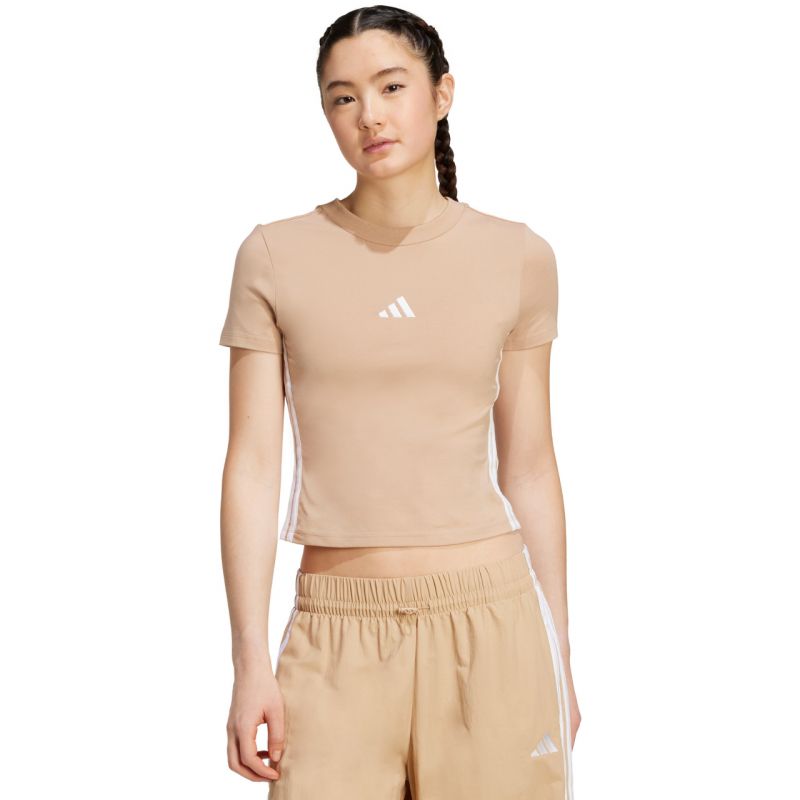 adidas Essentials 3-Stripes Slim Baby W T-shirt JX7588 póló - Sportmania.hu