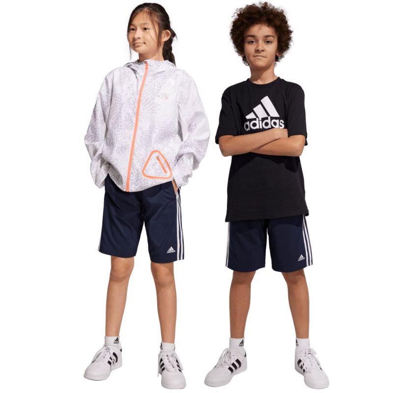 Adidas Essentials 3-Stripes Woven Jr shorts rövidnadrág, gyerek IC6822