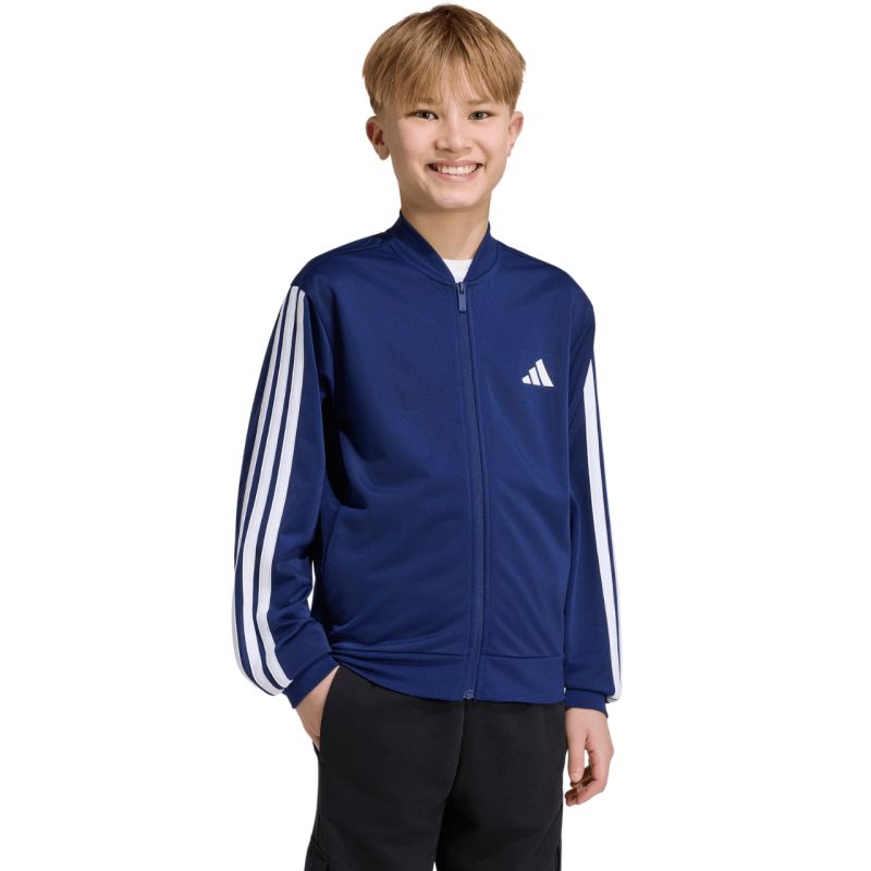 Adidas Essentials Climacool Kids' Sweatshirt gyerek pulóver, sötétkék