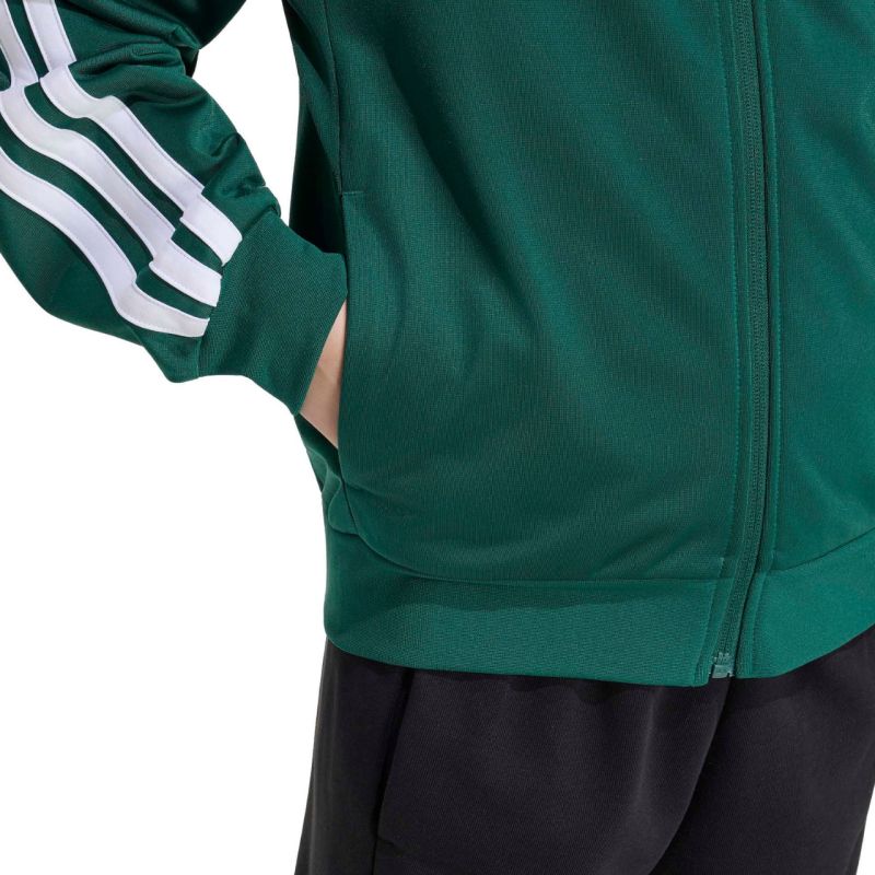 Adidas Essentials Climacool Kids' Sweatshirt gyerek pulóver, zöld