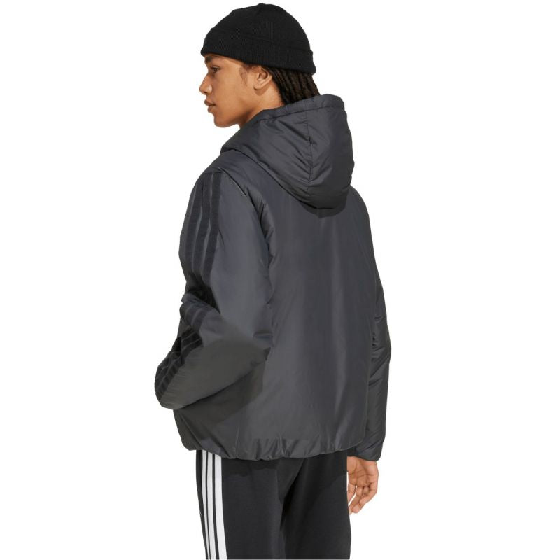 adidas Essentials Climawarm 3 Stripes Insulated Hooded M KB8149 jacket kabát - Sportmania.hu