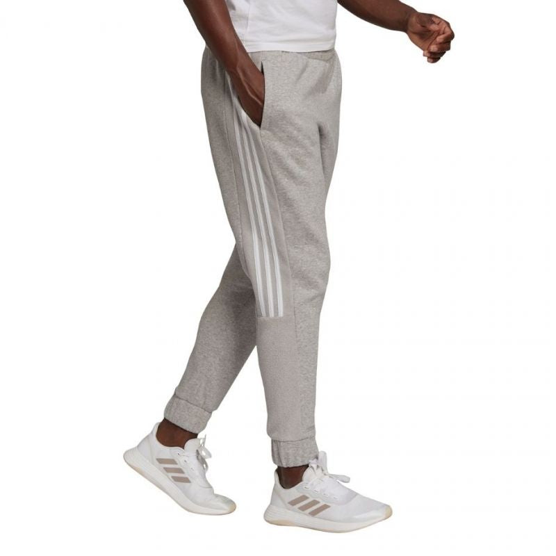 Adidas Essentials Colorblock Block Cut 3-Stripes Regular Tapered Pants W HB2768 Nadrág