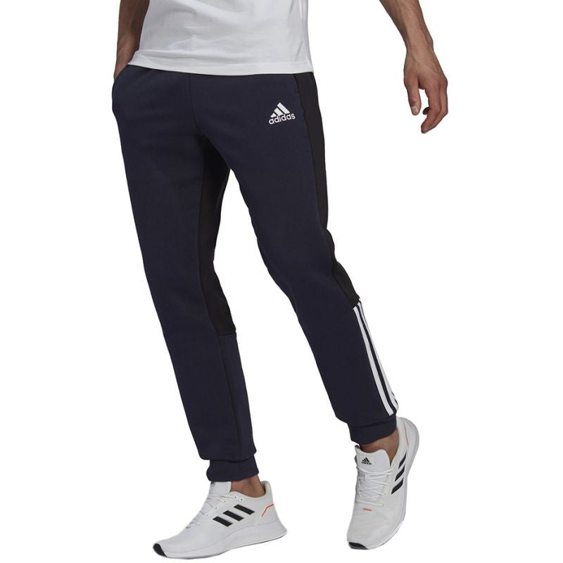 adidas Essentials Colorblock Fleece férfi nadrág HK2884