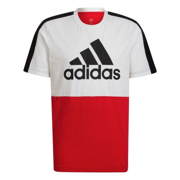 adidas Essentials Colorblock Single Jersey Tee M HE4330 Póló
