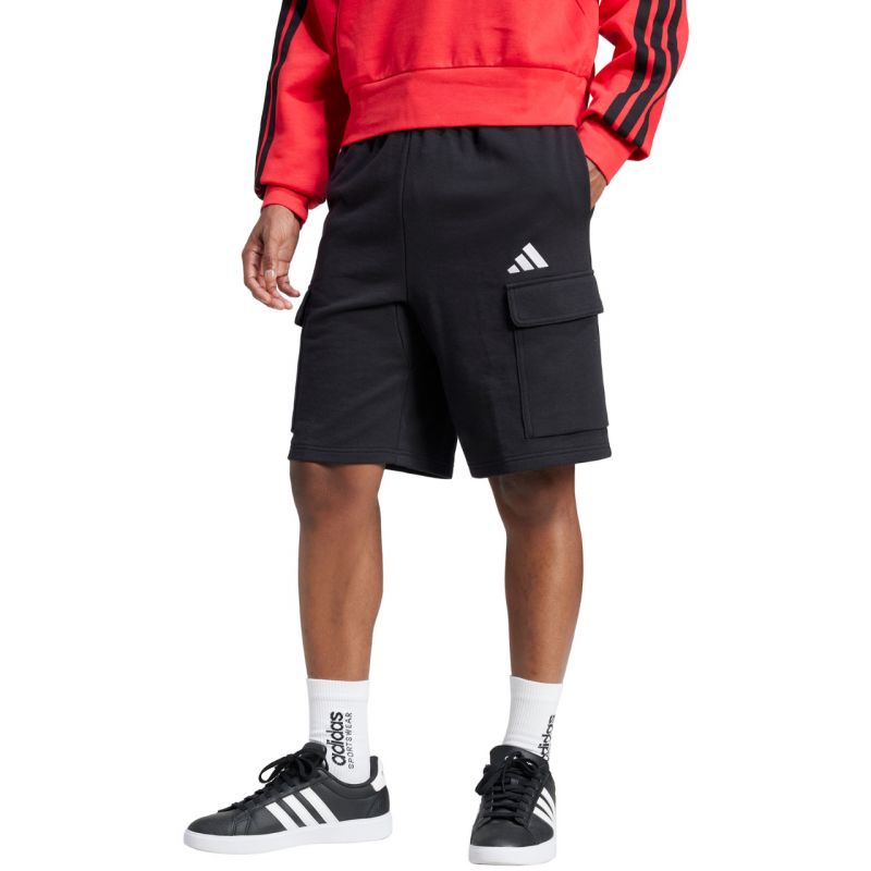 adidas Essentials Feel Cozy French Terry Cargo M JE6291 shorts Ruházat