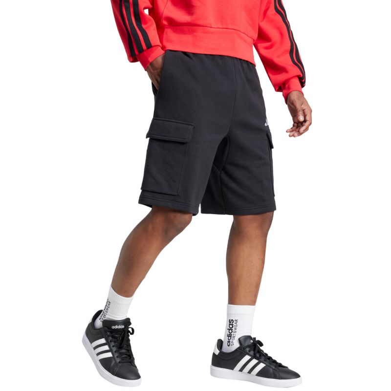adidas Essentials Feel Cozy French Terry Cargo M JE6291 shorts Ruházat