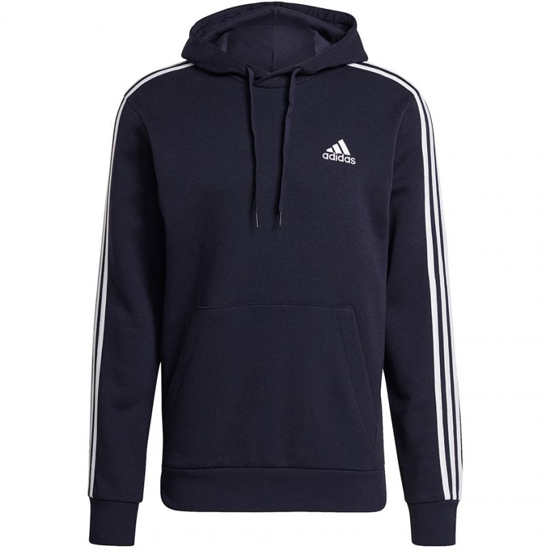 Adidas Essentials Fleece 3-Stripes férfi Kapucnis pulóver GK9073