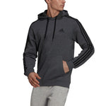 Adidas Essentials Fleece 3-Stripes férfi Kapucnis pulóver GK9082