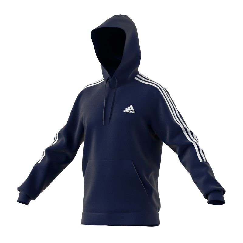 Adidas Essentials Fleece 3 Stripes férfi Pulóver GK9584