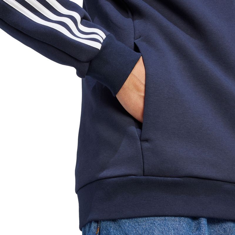 adidas Essentials Fleece 3-Stripes Full-Zip Jr Sweatshirt IJ6478 Pulóver - Sportmania.hu