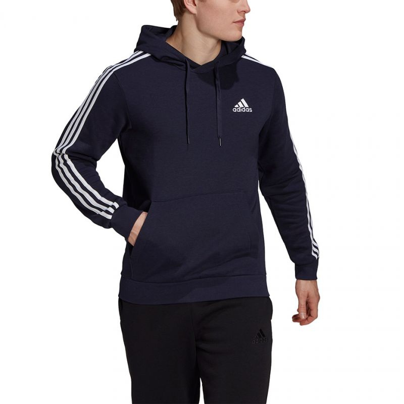 Adidas Essentials Fleece 3-Stripes Hoodie M GK9073 Kapucnis pulóver - Sportmania.hu