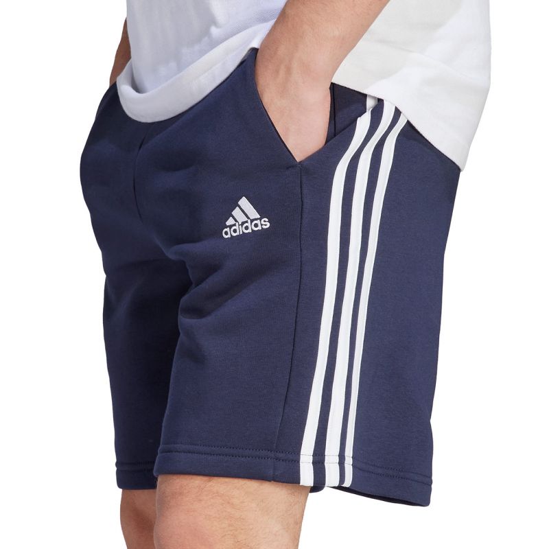 adidas Essentials Fleece 3-Stripes Shorts M IJ6484 Polár pulóver