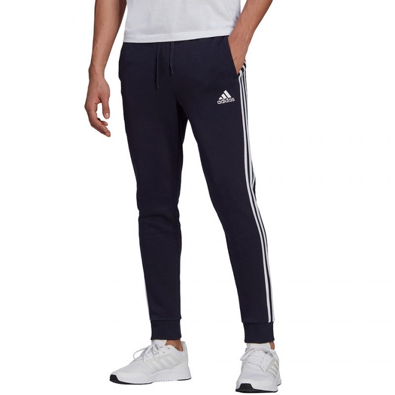 Adidas Essentials Fleece Tapered Cuff 3-Band férfi Nadrág GK8823