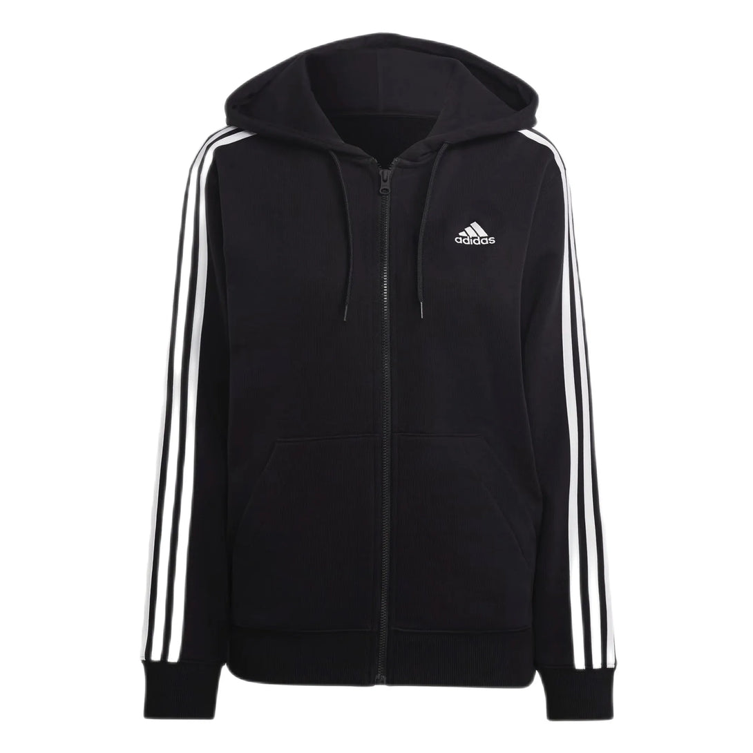 Adidas Essentials French Terry 3-Stripes cipzáros , női kapucnis pulóver - Sportmania.hu