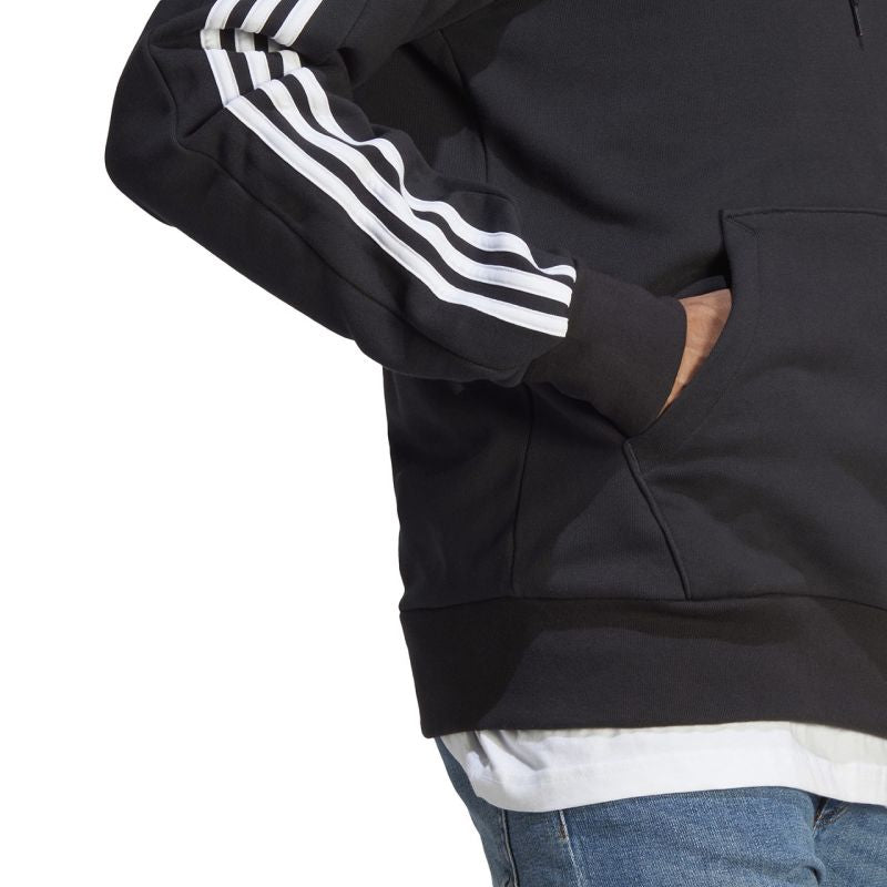 Adidas Essentials French Terry 3-Stripes Hoodie M IC0435 Kapucnis pulóver - Sportmania.hu