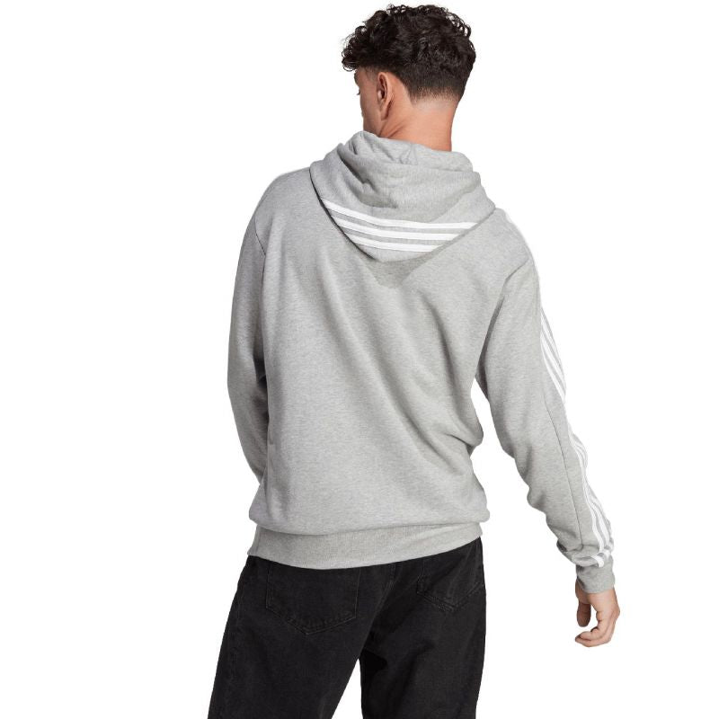 Adidas Essentials French Terry 3-Stripes Hoodie M IC0437 Kapucnis pulóver - Sportmania.hu