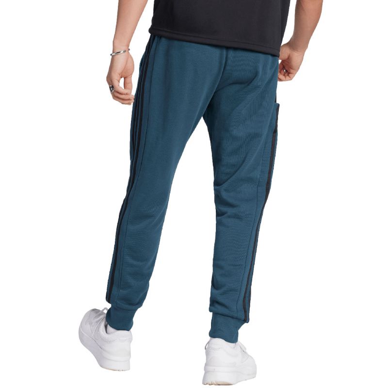 adidas Essentials French Terry Tapered Cuff 3-Stripes Pants M IJ8698 Nadrág