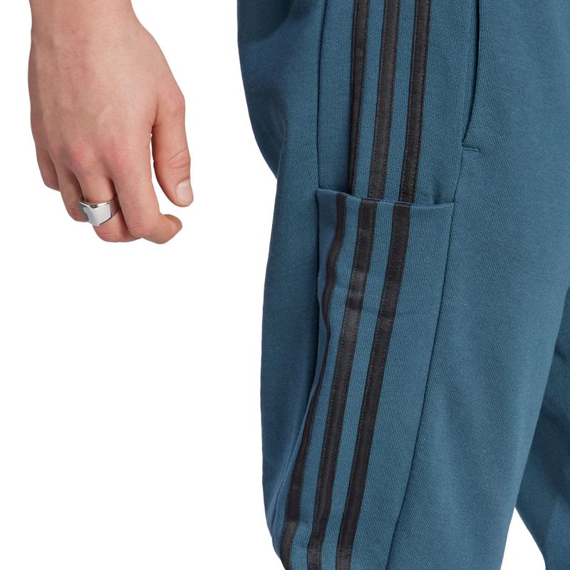 adidas Essentials French Terry Tapered Cuff 3-Stripes Pants M IJ8698 Nadrág