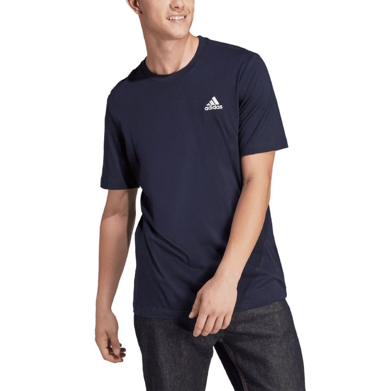 adidas Essentials Jersey Embroidered Small Logo M HY3404 Ruházat