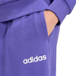 Adidas Essentials Linear French Terry Cuffed női nadrág, lila