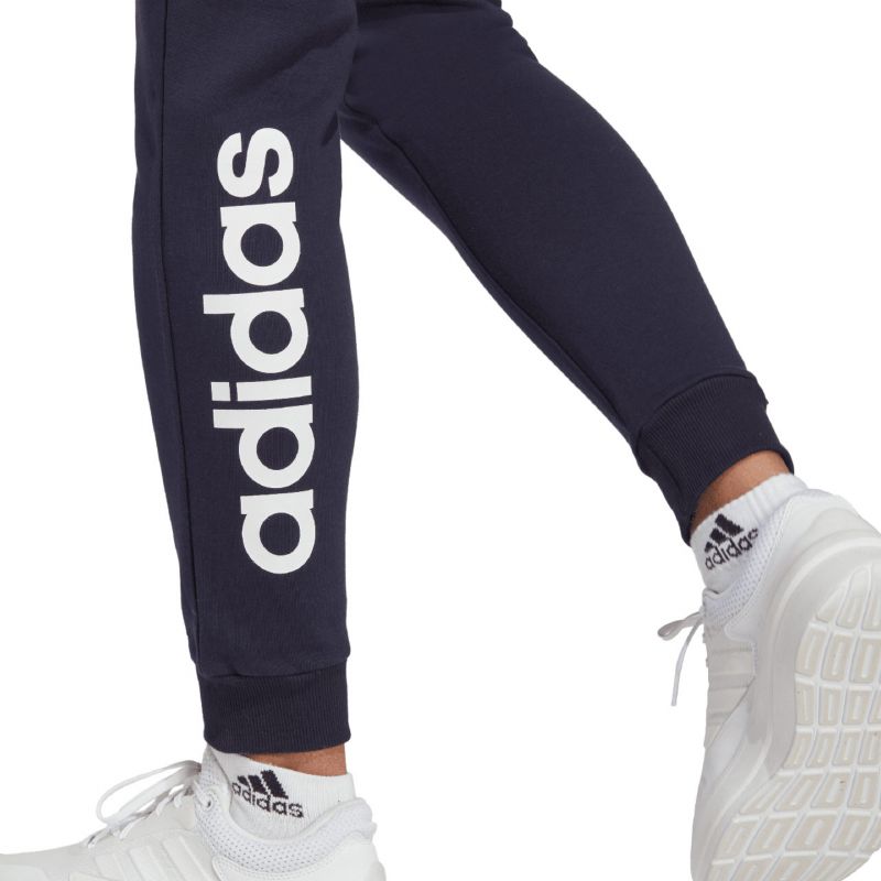 adidas Essentials Linear French Terry Cuffed W IC6869 pants Nadrág