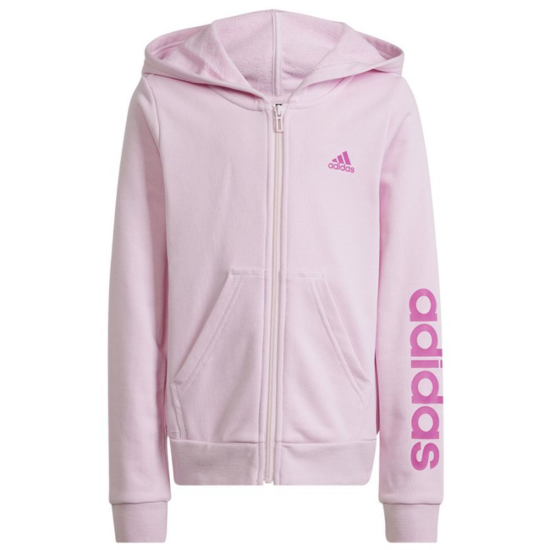 adidas Essentials Linear Full-Zip Hoodie Jr S2666 Kapucnis pulóver - Sportmania.hu