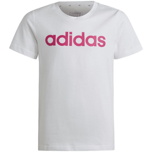 adidas Essentials Linear Logo Cotton Slim Fit Tee Jr IC3150 Póló