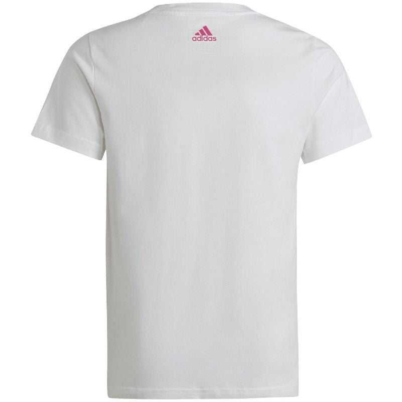adidas Essentials Linear Logo Cotton Slim Fit Tee Jr IC3150 Póló