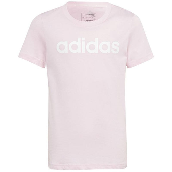 adidas Essentials Linear Logo Cotton Slim Fit Tee Jr IC3152 Póló