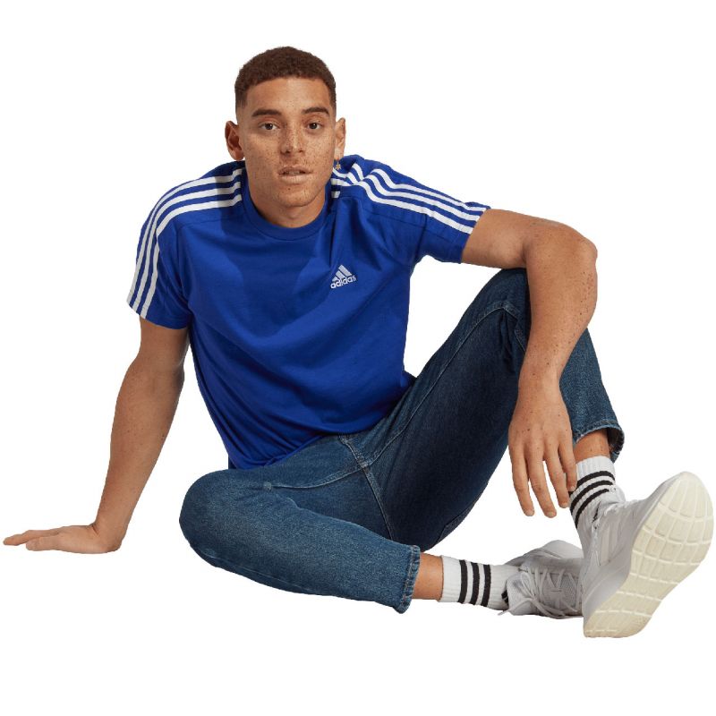 adidas Essentials Single Jersey 3-Stripes M IC9338 Ruházat