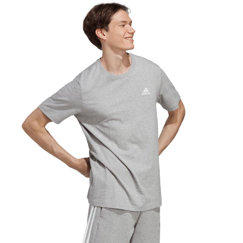 adidas Essentials Single Jersey Embroidered Small Logo M IC9288 Ruházat
