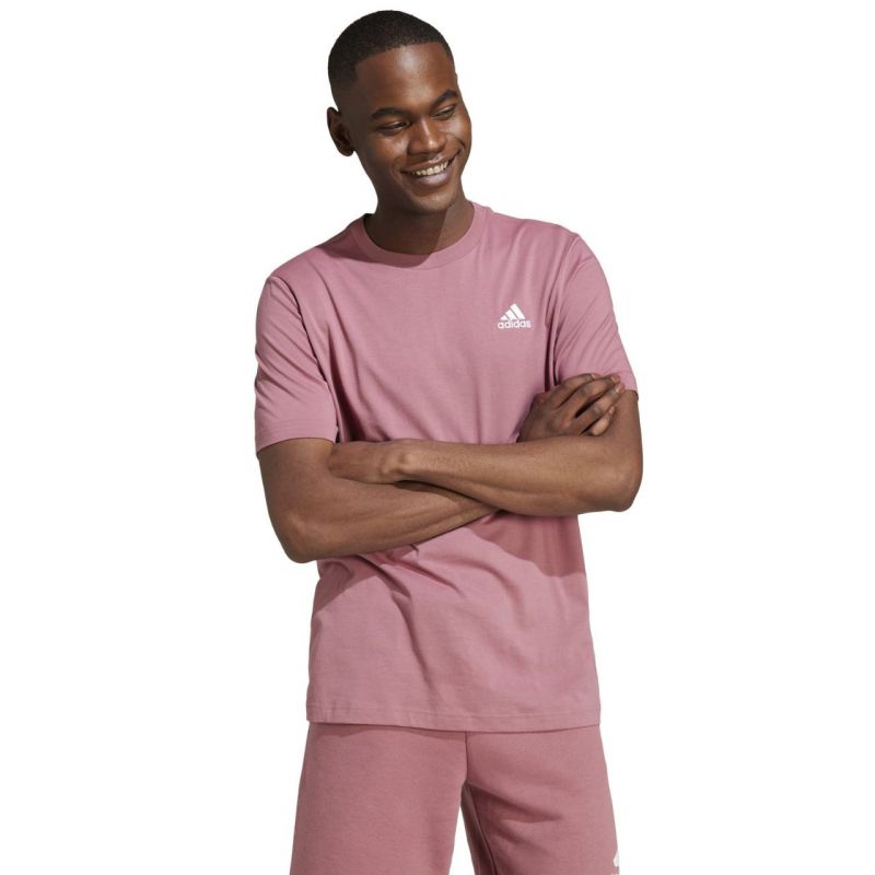 adidas Essentials Single Jersey Embroidered Small Logo M IX0120 Ruházat