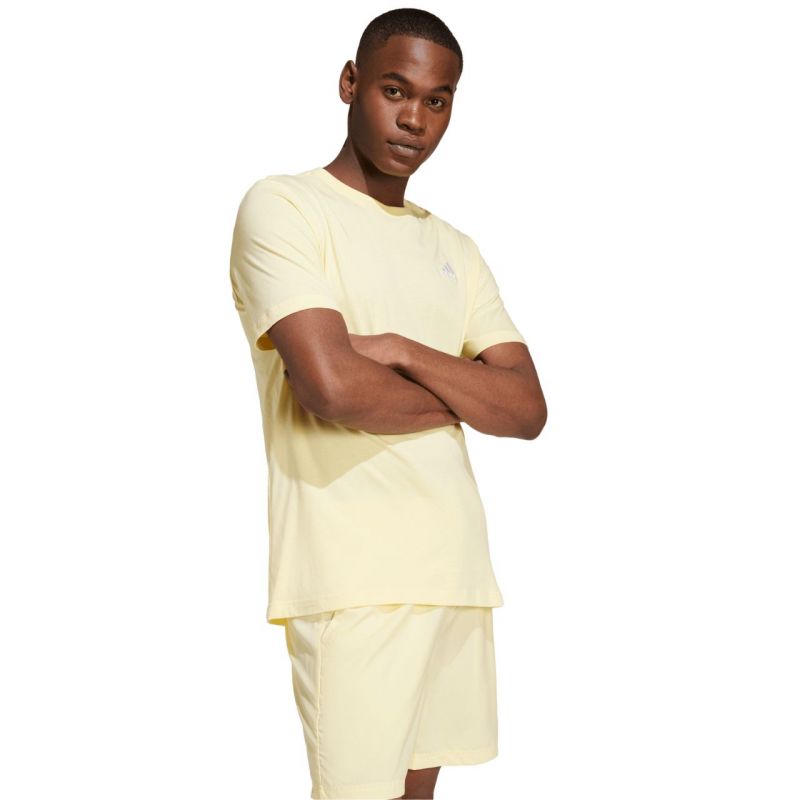 adidas Essentials Single Jersey Embroidered Small Logo M IX0121 Ruházat