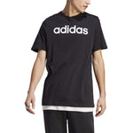 adidas Essentials Single Jersey Linear Embroidered Logo férfi Póló IC9274
