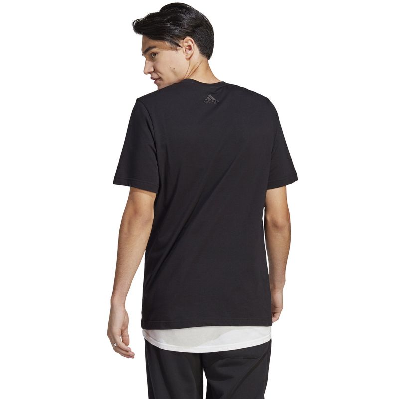 adidas Essentials Single Jersey Linear Embroidered Logo Tee M IC9274 Póló