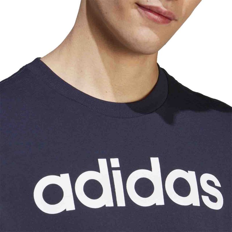 adidas Essentials Single Jersey Linear Embroidered Logo Tee M IC9275 Póló