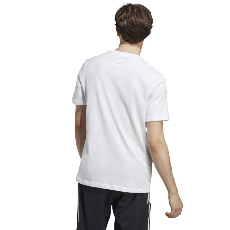 adidas Essentials Single Jersey Linear Embroidered Logo Tee M IC9276 Póló