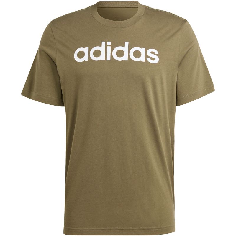 adidas Essentials Single Jersey Linear Embroidered Logo Tee M IC9280 Póló