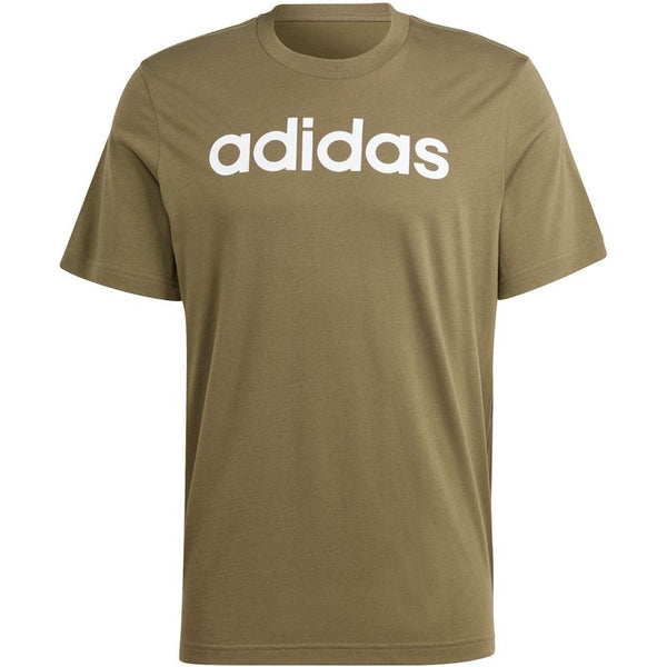 adidas Essentials Single Jersey Linear Embroidered Logo Tee M IC9280 Póló