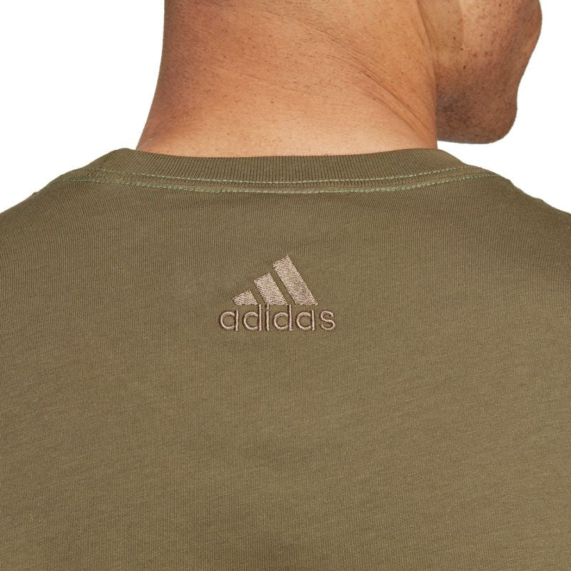 adidas Essentials Single Jersey Linear Embroidered Logo Tee M IC9280 Póló