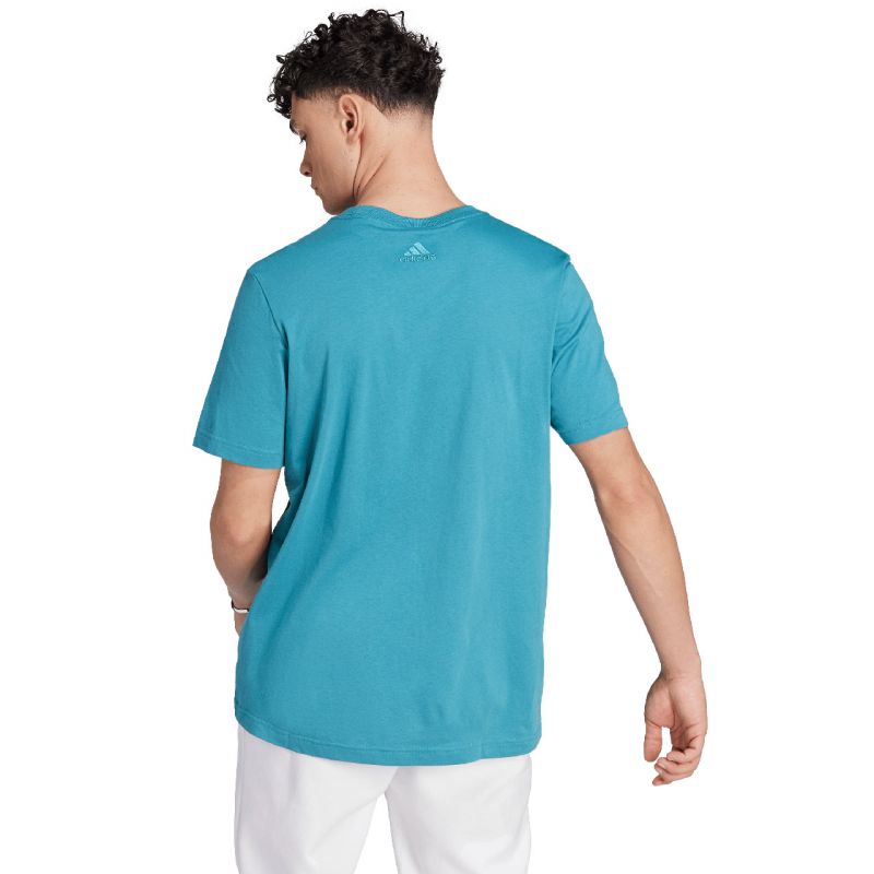 adidas Essentials Single Jersey Linear Embroidered Logo Tee M IJ8655 Póló