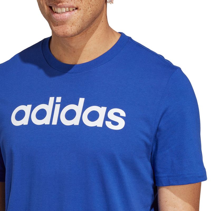 adidas Essentials Single Jersey Linear Embroidered M IC9279 Ruházat - Sportmania.hu
