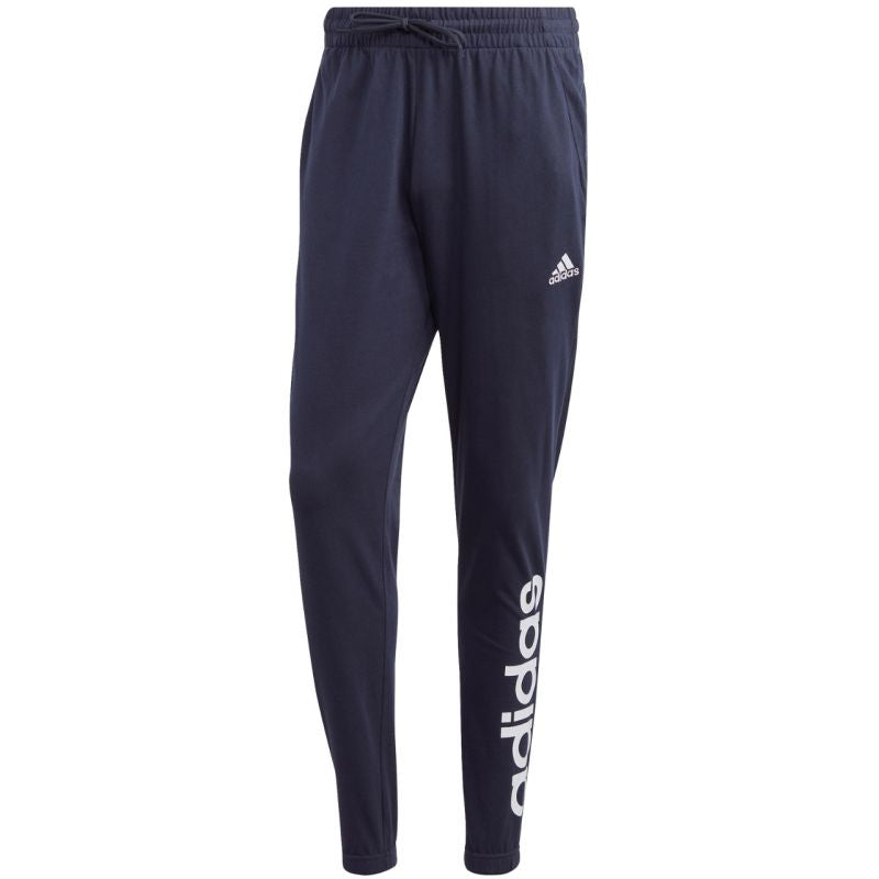 adidas Essentials Single Jersey Tapered Elasticized Cuff Logo M IC0056 pants Nadrág